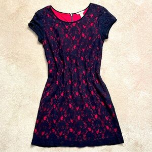 Banana Republic Eyelit Mini Dress